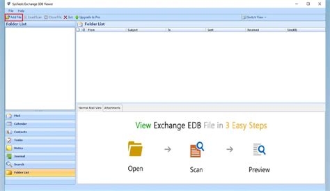 SysTools Exchange EDB Viewer