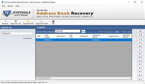 SysTools Thunderbird Address Book