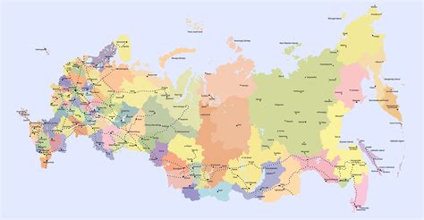 OSM Travel-Map West Russia